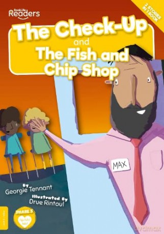 The Check-Up and The Fish and Chip Shop (BookLife Readers) - Georgie Tennant [KSIĄŻKA]