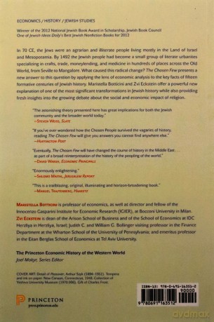 The Chosen Few: How Education Shaped Jewish History, 70-1492 (The Princeton Economic History of the Western World): 42 - Maristella Botticini [KSIĄŻKA]