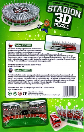 3D Puzzle - Stadion [PUZZLE]