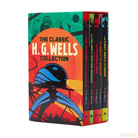 The Classic H. G. Wells Collection: 5-Volume box set edition (Arcturus Classic Collections, 3) - Herbert George Wells [KSIĄŻKA]