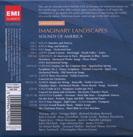 American Classics: Imaginary Landscapes [20CD]