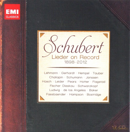 Lieder On Record (1989-2012) - Limited [17CD]