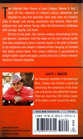 The Collected Short Stories of Louis L'Amour, Volume 4, Part 1: Adventure Stories - Louis L'Amour [KSIĄŻKA]
