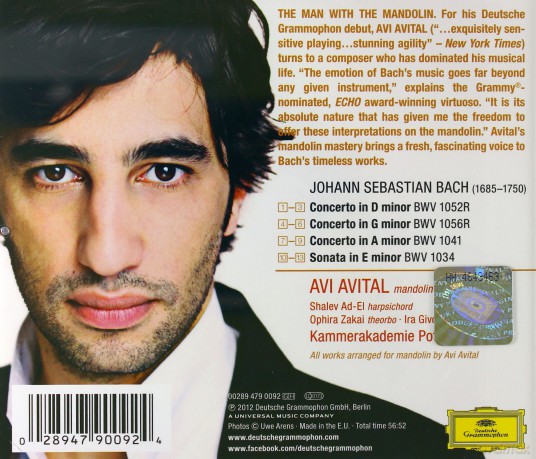 Avi Avital: Bach [CD]