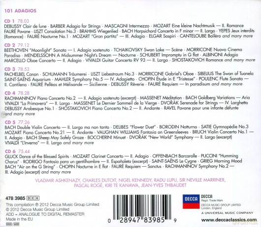Adagios 101 [6CD]