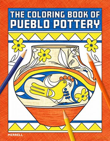 The Coloring Book of Pueblo Pottery - Brian Vallo [KSIĄŻKA]