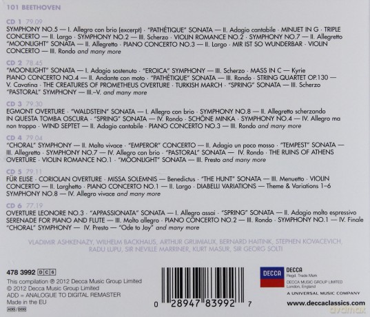 Beethoven 101 [6CD]