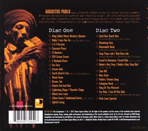 Augustus Pablo: Skanking Easy (digipack) [2CD]