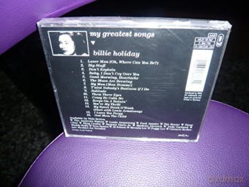 Billie Holiday: My Greatest Songs [CD]