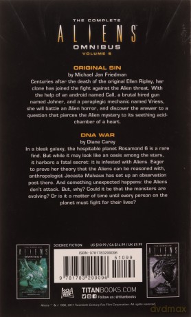 The Complete Aliens Omnibus: Volume Five (Original Sin, DNA War): 5 - Michael Jan Friedman [KSIĄŻKA]