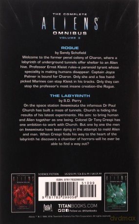 The Complete Aliens Omnibus: Volume Three (Rogue, Labyrinth): (Rogue, Labyrinth): 3 - Sandy Schofield [KSIĄŻKA]