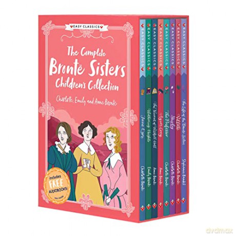 The Complete Bronte Sister's Children's Collection 8 Books Box set (The Tenant of Wildfell Hall, Agnes Grey, Wuthering Heights, The Professor, Villette, Shirley, Jane Eyre) - Emily Bronte [KSIĄŻKA]