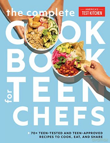 The Complete Cookbook for Teen Chefs: 75 Teen-Tested and Teen-Approved Recipes to Cook, Eat, and Share (Who's Who Omnibus, 2) - America's Test Kitchen [KSIĄŻKA]
