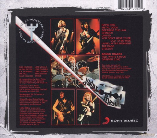 Judas Priest: British Steel (digipack) [CD]