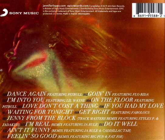 Jennifer Lopez: Dance Again...The Hits [CD]