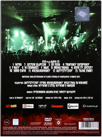 Luxtorpeda: Koncert Stodoła (digipack) [DVD]+[CD]