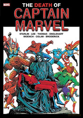 The Death Of Captain Marvel Gallery Edition - Jim Starlin [KSIĄŻKA]
