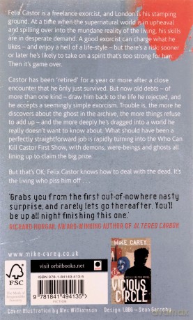 The Devil You Know: A Felix Castor Novel, vol 1 - Mike Carey [KSIĄŻKA]