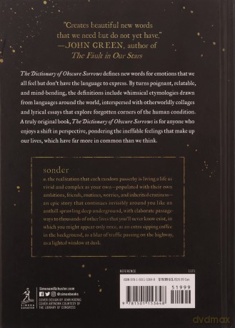 The Dictionary of Obscure Sorrows - John Koenig [KSIĄŻKA]