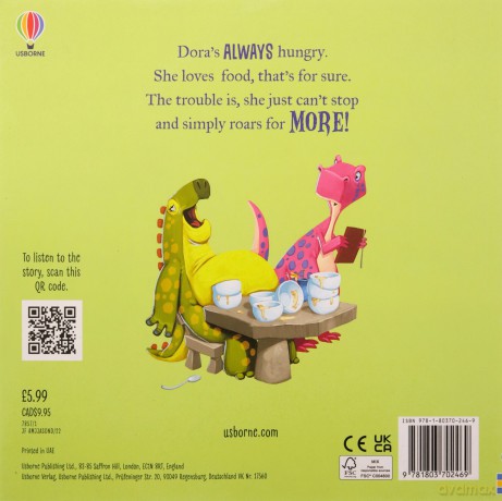 The Dinosaur Who Roared for More (Picture Books) - Russell Punter [KSIĄŻKA]