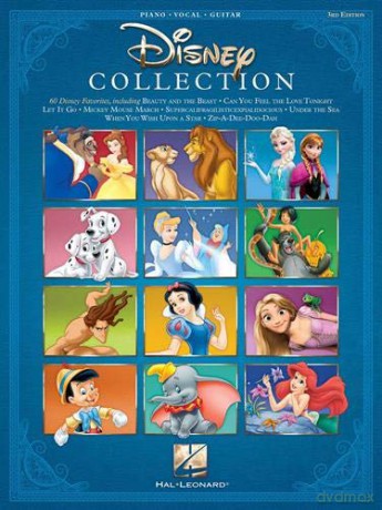 The Disney Collection Pvg: Piano, Vocal, Guitar (Piano - Vocal - Guitar Series) [KSIĄŻKA]