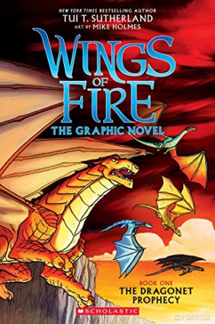The Dragonet Prophecy (Wings of Fire Graphic Novel #1): The Graphic Novelvolume 1 - Tui T. Sutherland [KSIĄŻKA]