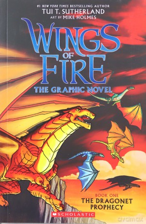 The Dragonet Prophecy (Wings of Fire Graphic Novel #1): The Graphic Novelvolume 1 - Tui T. Sutherland [KSIĄŻKA]