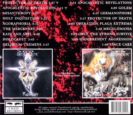 Protector: Echoes From The Past... [CD]
