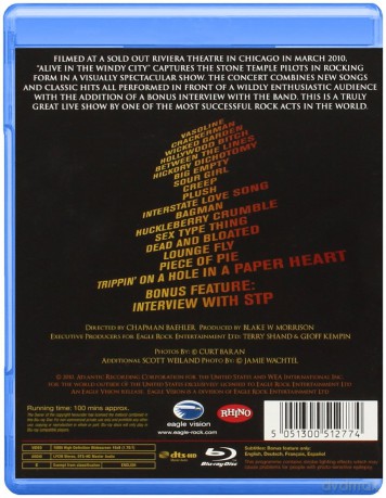 Stone Temple Pilots: Alive In The Windy City [Blu-Ray]