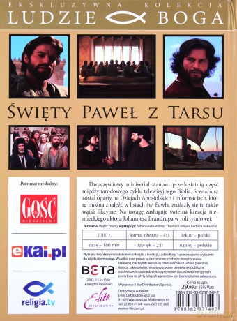 Święty Paweł z Tarsu (Ludzie Boga) (booklet) [DVD]