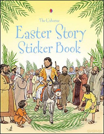 The Easter Story Sticker Book (Usborne Bible Stories) - Heather Amery [KSIĄŻKA]