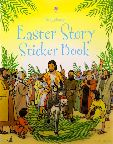 The Easter Story Sticker Book (Usborne Bible Stories) - Heather Amery [KSIĄŻKA]