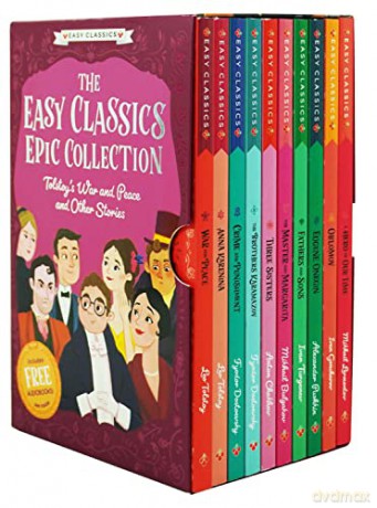 The Easy Classic Epic Collection: Tolstoy's War and Peace and Other Stories - Gemma Barder [KSIĄŻKA]