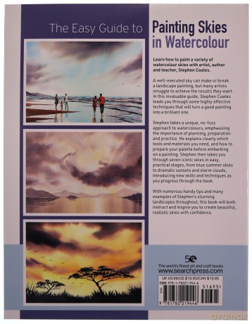 The Easy Guide to Painting Skies in Watercolour - Stephen Coates [KSIĄŻKA]