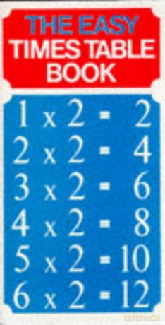 The Easy Times Table Book - the times table book that makes learning your times tables so easy. - Foulsham Books [KSIĄŻKA]