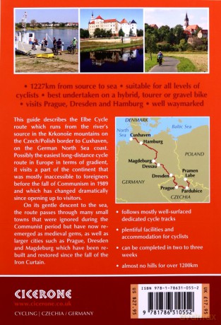 The Elbe Cycle Route: Elberadweg - Czechia and Germany to the North Sea (Cicerone Cycling Guides) - Mike Wells [KSIĄŻKA]