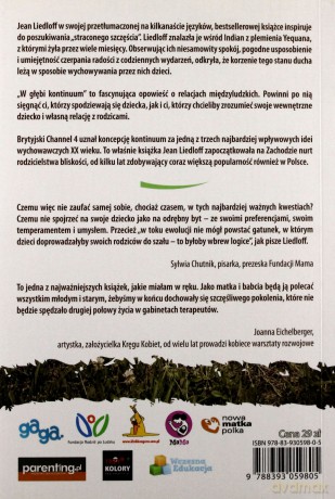 W głębi kontinuum - Liedloff Jean [KSIĄŻKA]