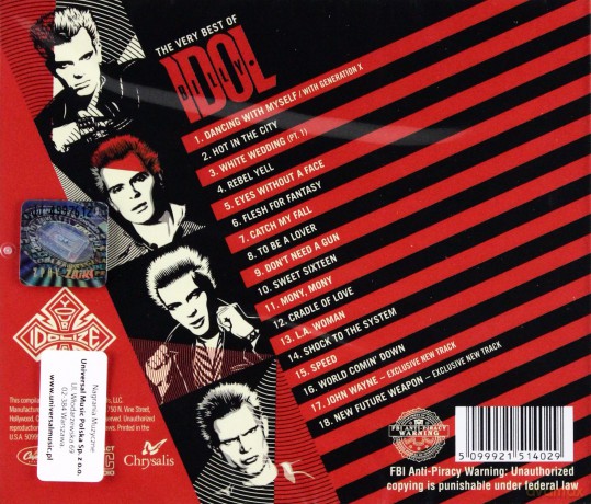 Billy Idol: Idolize Yourself [CD]