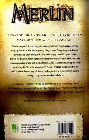Merlin Księga 2 Siedem Pieśni - T.A. Baron [KSIĄŻKA]