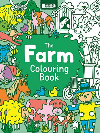 The Farm Colouring Book - Chris Dickason [KSIĄŻKA]