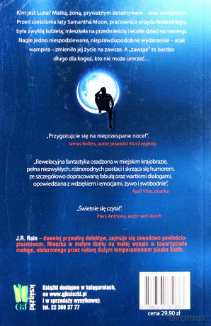 Luna Wampir Do Wynajęcia - J.R. Rain [KSIĄŻKA]