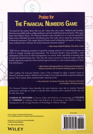 The Financial Numbers Game: Detecting Creative Accounting Practices - Charles W. Mulford [KSIĄŻKA]
