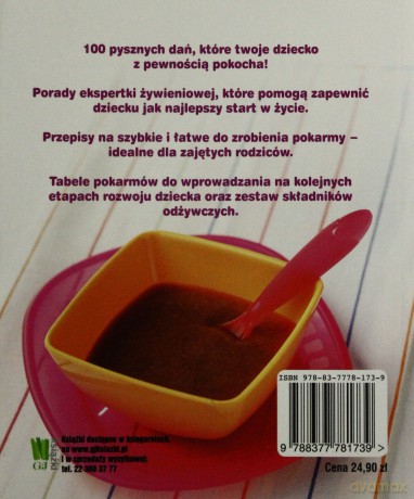 100 Najlepszych Przepisów Na Dania Dla Niemowląt - Christine Bailey [KSIĄŻKA]