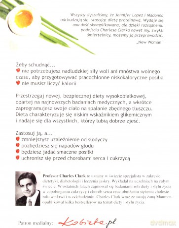 Bezpieczna Dieta Wysokobiałkowa - Charles And Maureen Clark [KSIĄŻKA]