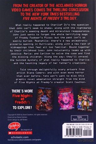 The Fourth Closet (Five Nights at Freddy's Graphic Novel 3) - Scott Cawthon [KSIĄŻKA]