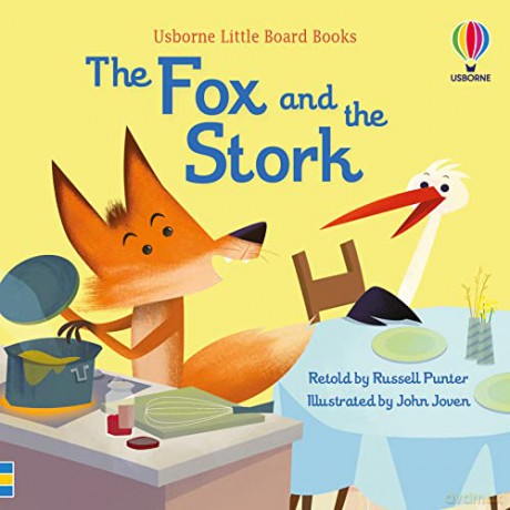 The Fox and the Stork (Little Board Books) - Russell Punter [KSIĄŻKA]