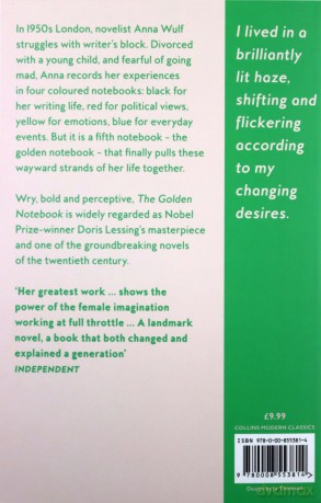 The Golden Notebook: Doris Lessing (Collins Modern Classics) - Doris Lessing [KSIĄŻKA]