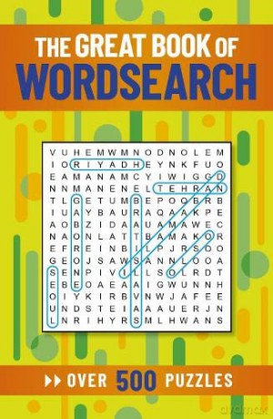 The Great Book of Wordsearch: Over 500 Puzzles - Eric Saunders [KSIĄŻKA]