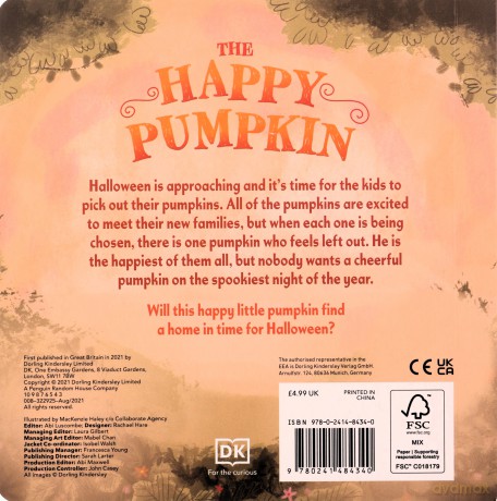 The Happy Pumpkin [KSIĄŻKA]