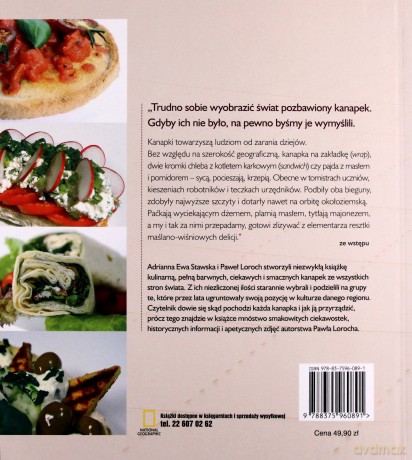 Atlas Kanapek Świata - Paweł Loroch, Adrianna Ewa Stawska [KSIĄŻKA]
